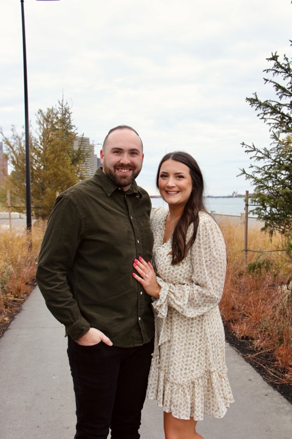 Ben and Shelby standing together